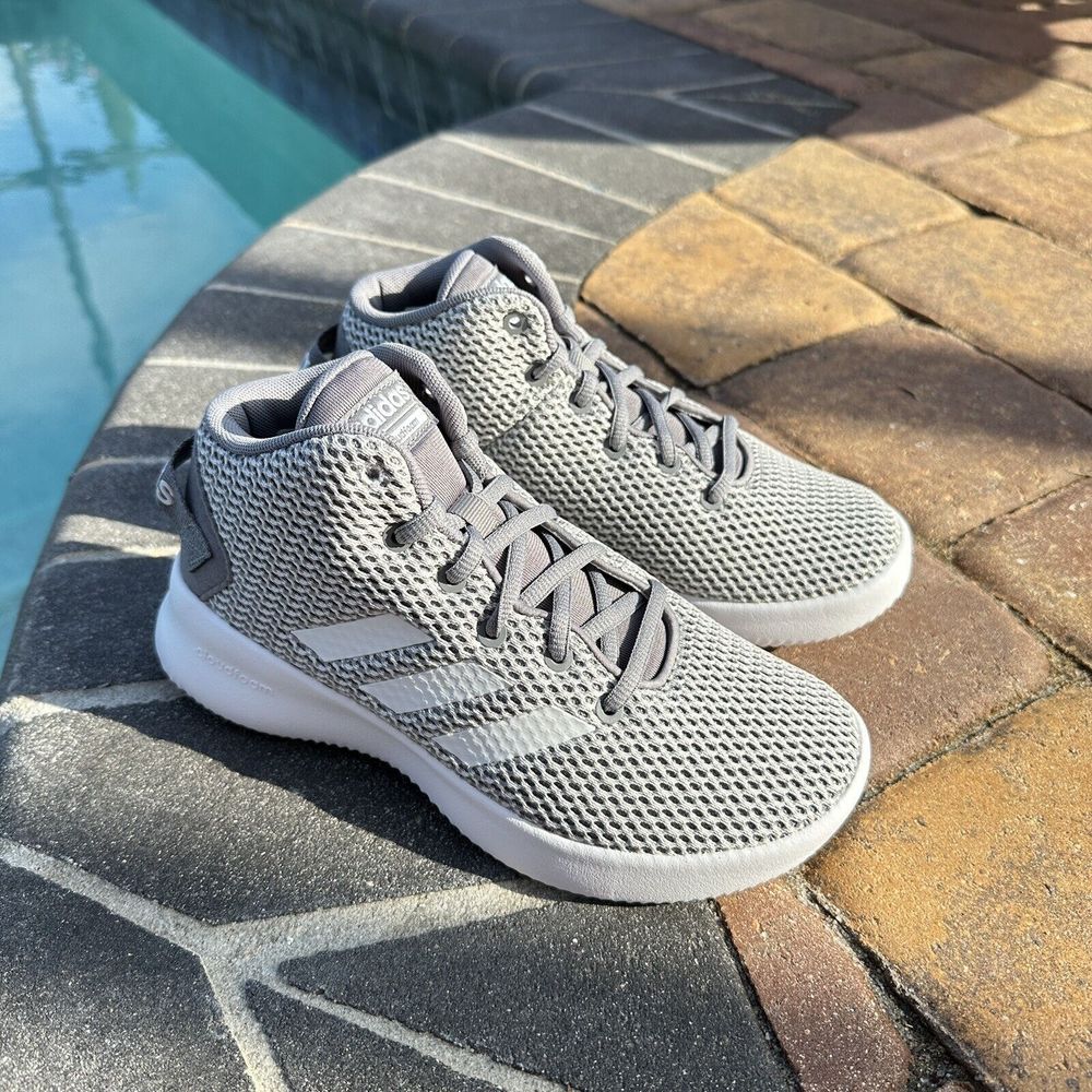 KID'S Adidas Cloudfoam Refresh Mid J Grey AQ1667